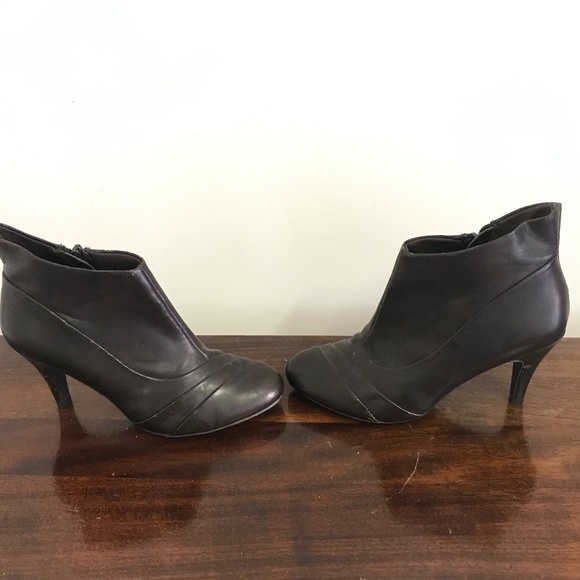Brown Ankle Booties - Picture 3 of 6